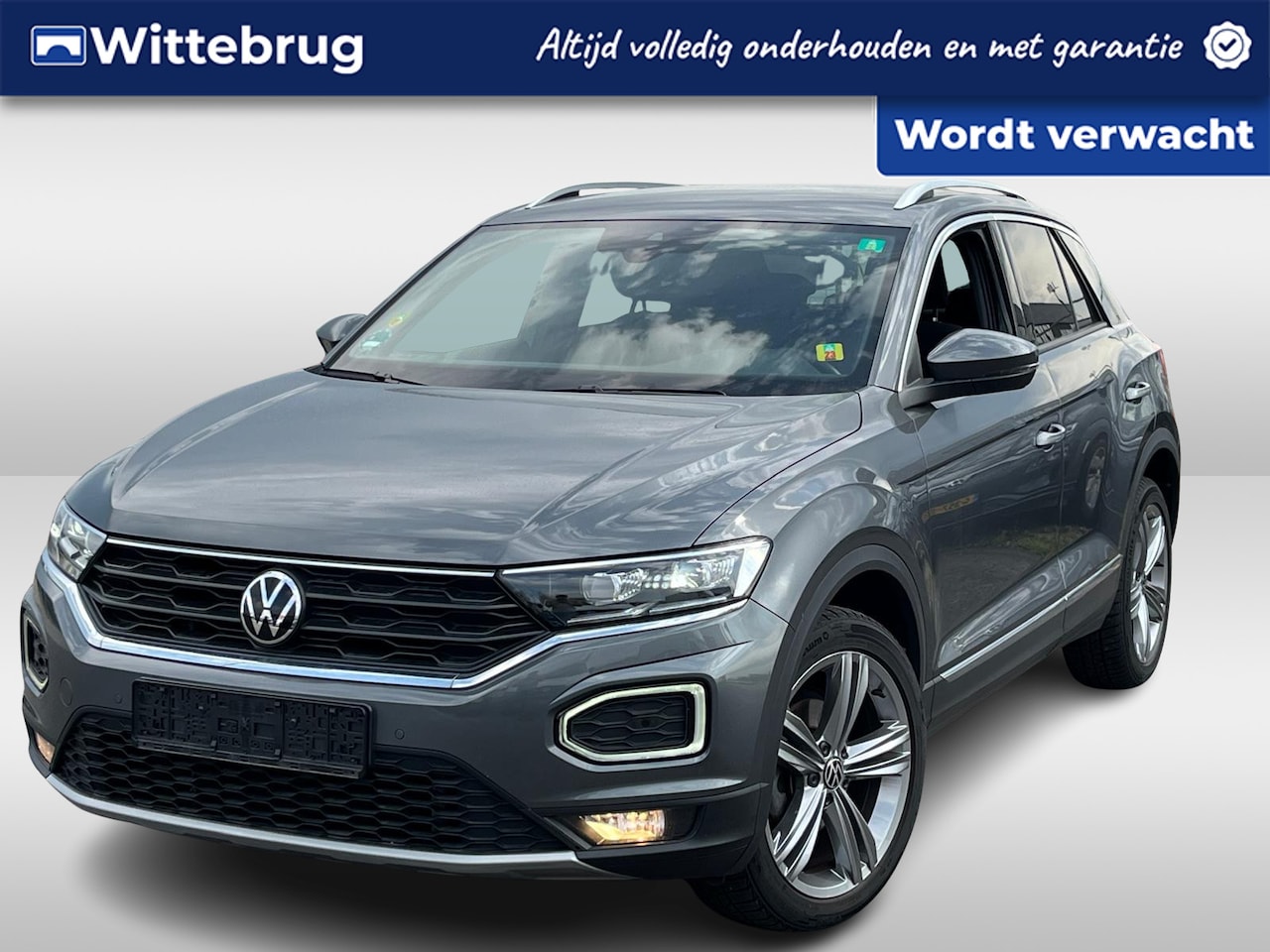 Volkswagen T-Roc - 1.5 TSI 150pk DSG Sport / Virtual Cockpit / LED / Elek Achterklep / Camera / 18" LMV - AutoWereld.nl