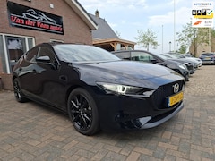 Mazda 3 - 3 2.0 e-SkyActiv-X M Hybrid 180 Luxury o.a: navi, carplay, camera, leder, stoel- & stuurve