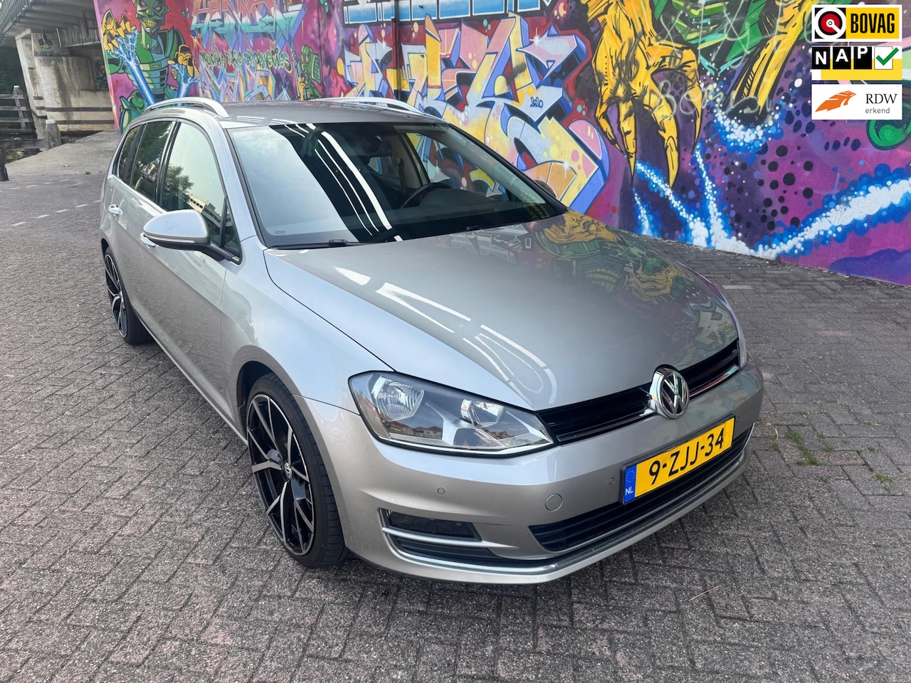 Volkswagen Golf Variant - 1.4 TSI Business Edition vol optie's perfect onderhouden deze auto rijd geheel als nieuwe - AutoWereld.nl