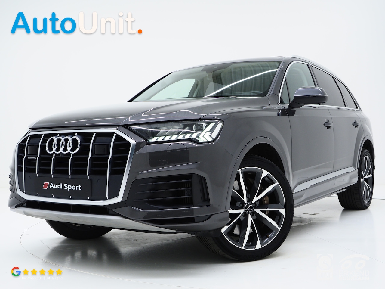 Audi Q7 - 55 TFSI e quattro Pro Line Plus | Panoramadak | Luchtvering | Bang&Olufsen | Keyless | Hea - AutoWereld.nl