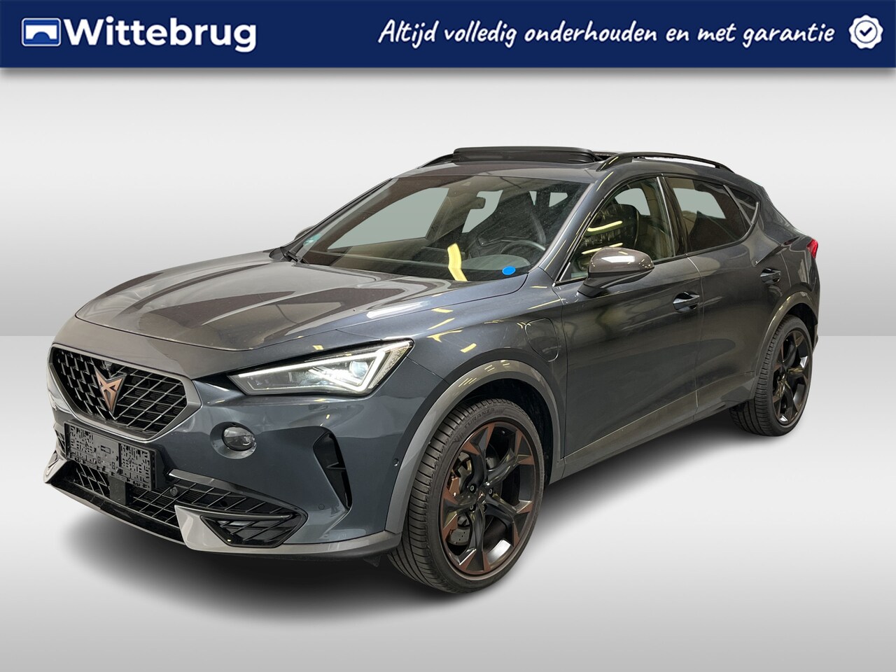 CUPRA Formentor - 1.4 e-Hybrid VZ Black Edition / AUTOMAAT/ PANO/ BREMBO/ CARBON KUIPSTOELEN/ LEER/ KEYLESS/ - AutoWereld.nl