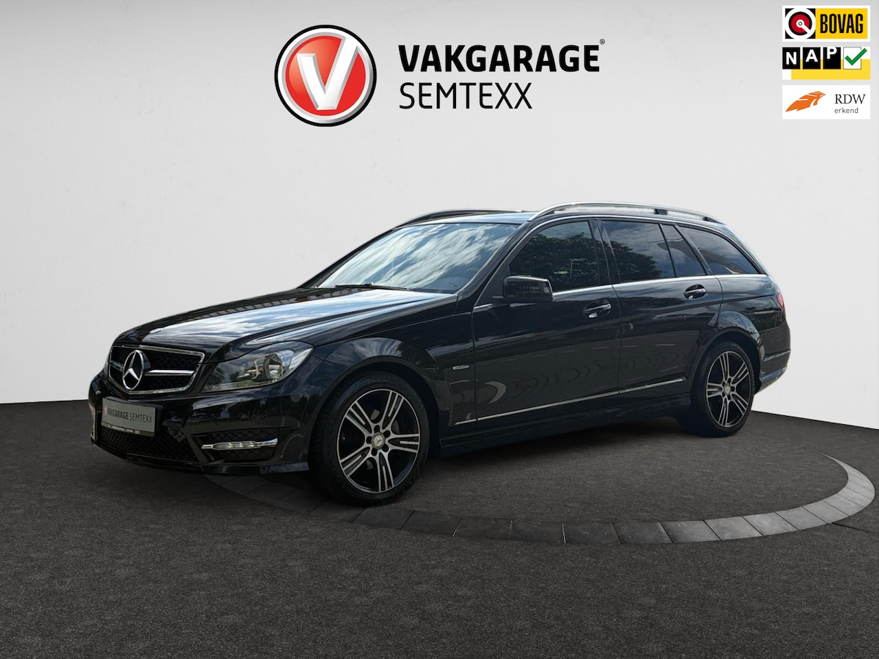 Mercedes-Benz C-klasse Estate - 180 Prestige Avantgarde Edition C | Automaat | Cruise | Clima | Stoelverwarming | PDC Voor - AutoWereld.nl
