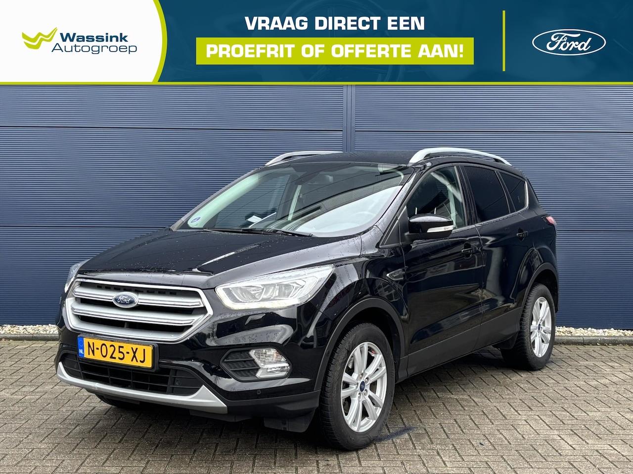 Ford Kuga - 1.5T 150pk Titanium | Climate Control | Trekhaak (2000kg) | Navigatie | Winterpack | Lm ve - AutoWereld.nl