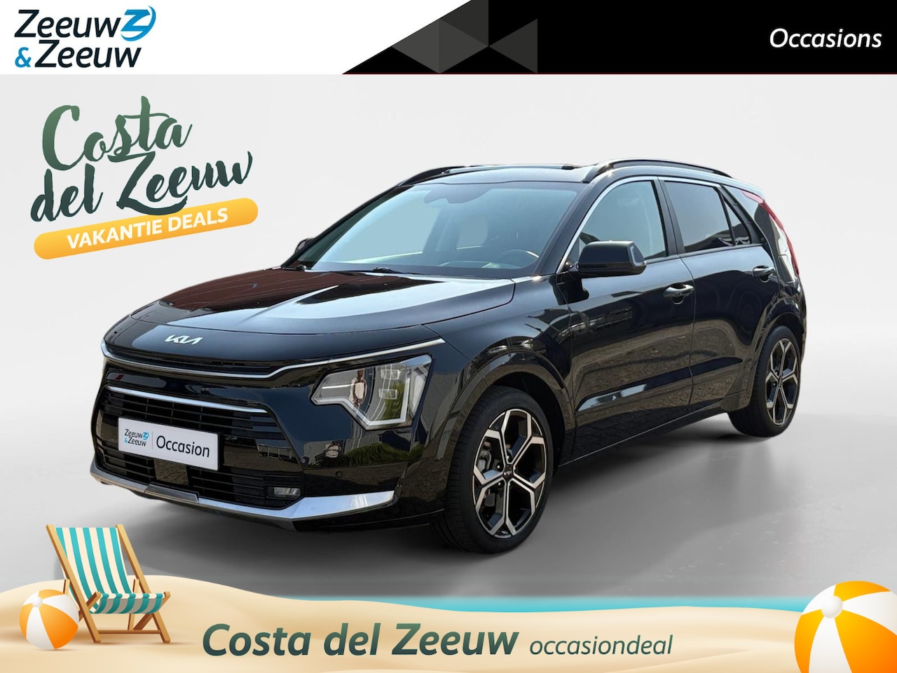 Kia Niro - 1.6i Hybrid ExecutiveLine Meest luxe uitvoering | 1e Eigenaar | Fabrieksgarantie t/m 02-08 - AutoWereld.nl