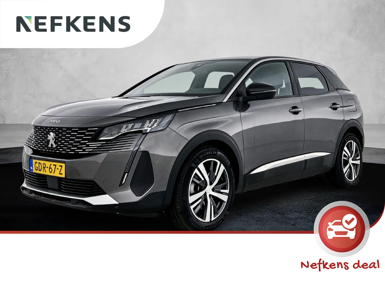 Peugeot 3008 - SUV Allure Pack Business Hybrid 180 pk Automaat | Navigatie | Achteruitrijcamera | Parkeer - AutoWereld.nl
