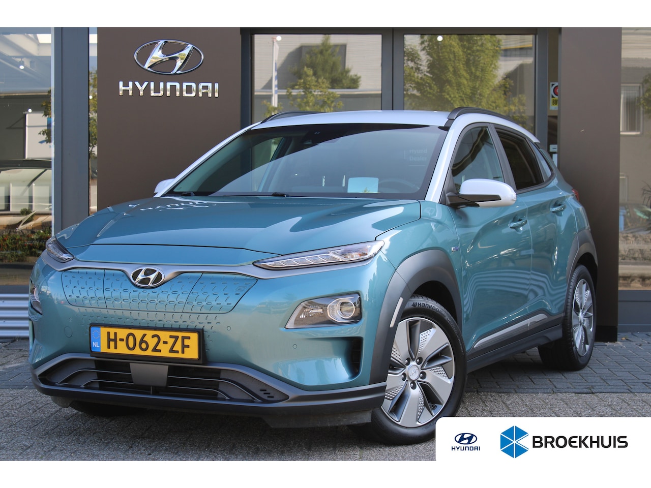 Hyundai Kona Electric - EV Premium 64 kWh | Elektrisch verstelbare bestuurdersstoel | Stoel ventilatie voor | Warm - AutoWereld.nl