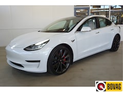 Tesla Model 3 - Performance 513Pk Long Range 75 kWh Autopilot AWD