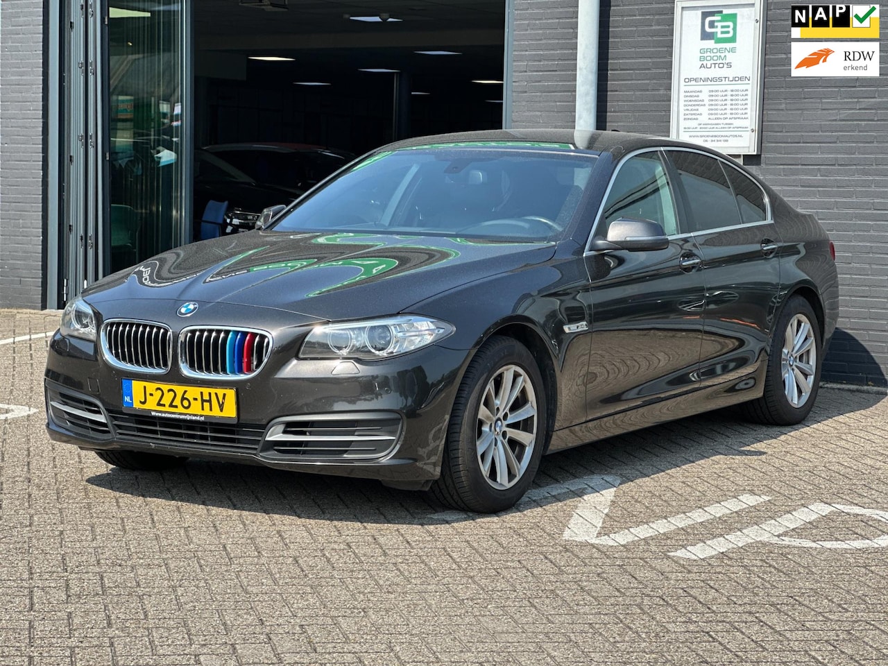 BMW 5-serie - 520d High Executive/CAMERA/NAVI/XENON/NETTE STAAT!! - AutoWereld.nl