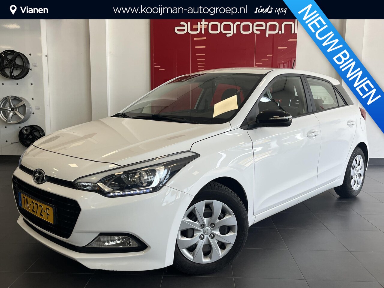 Hyundai i20 - 1.0 T-GDI Comfort 1.0 T-GDI Comfort , Achteruitrij Camera, CruiseControl, Parkeersensoren, Navigatie, Automa - AutoWereld.nl