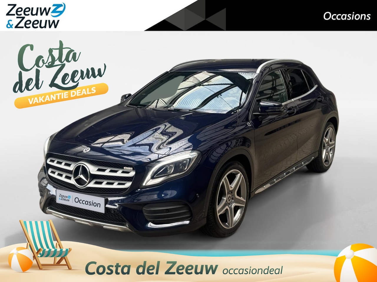 Mercedes-Benz GLA-Klasse - 180 Activity Edition | Navigatie| Achteruitrijcamera| PDC V+A| Half lederen sportstoelen| - AutoWereld.nl