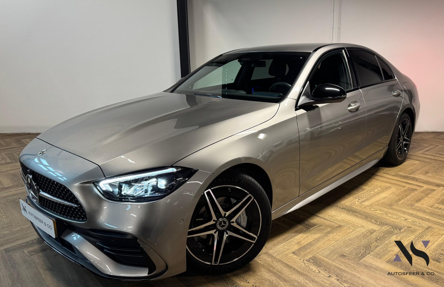 Mercedes-Benz C-klasse - 300 e AMG Line CAM MEMORY CARPLAY' - AutoWereld.nl