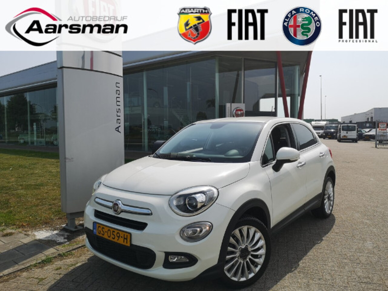 Fiat 500 X - 1.4 Turbo MultiAir Lounge | Dealer OH | Navi | Lichtmetalen velgen | Xenon - AutoWereld.nl