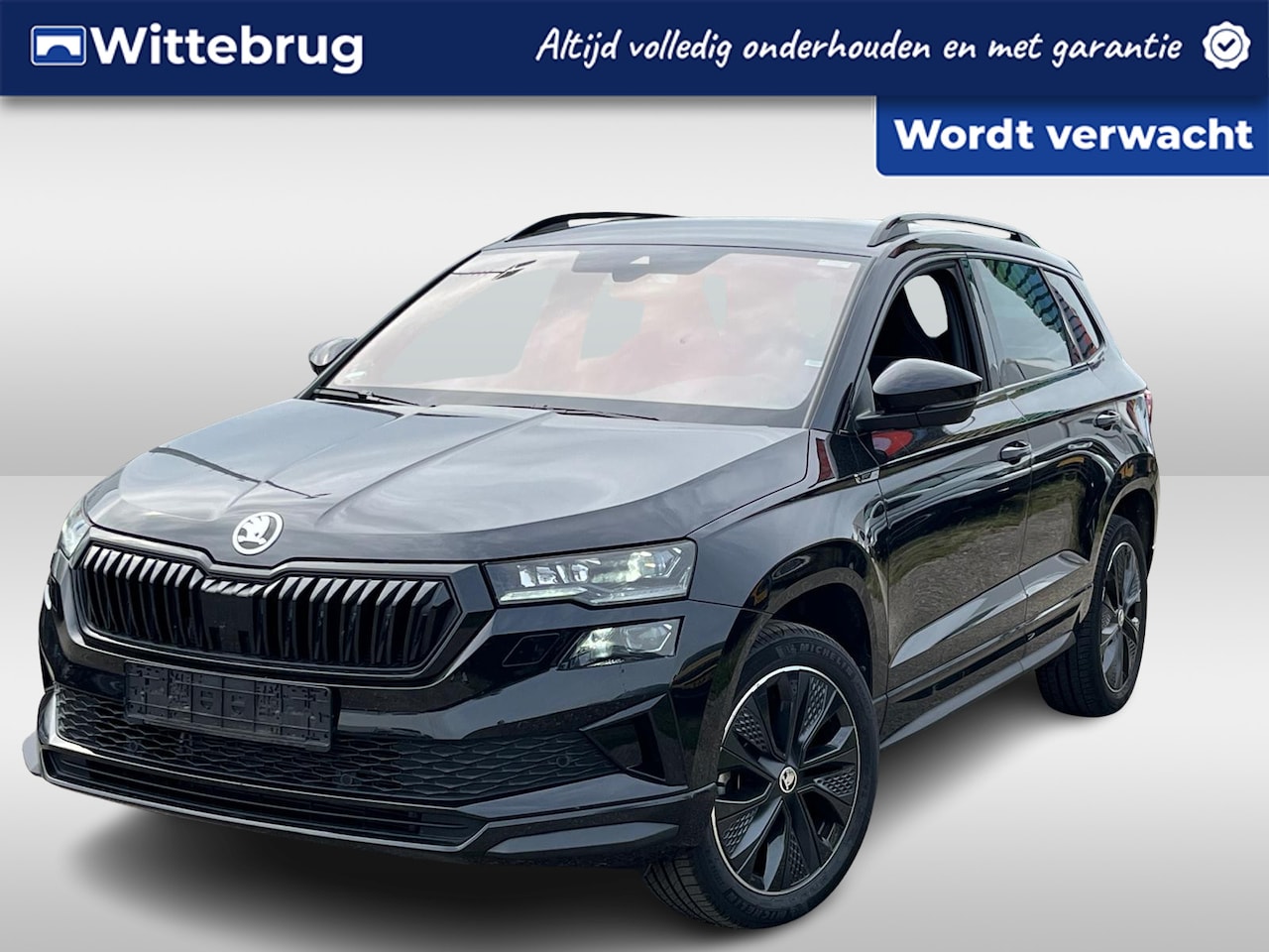 Skoda Karoq - 1.5 TSI ACT 150pk DSG Sportline Business / Elek Zwenkbare Trekhaak / Led Matrix / Virtual - AutoWereld.nl