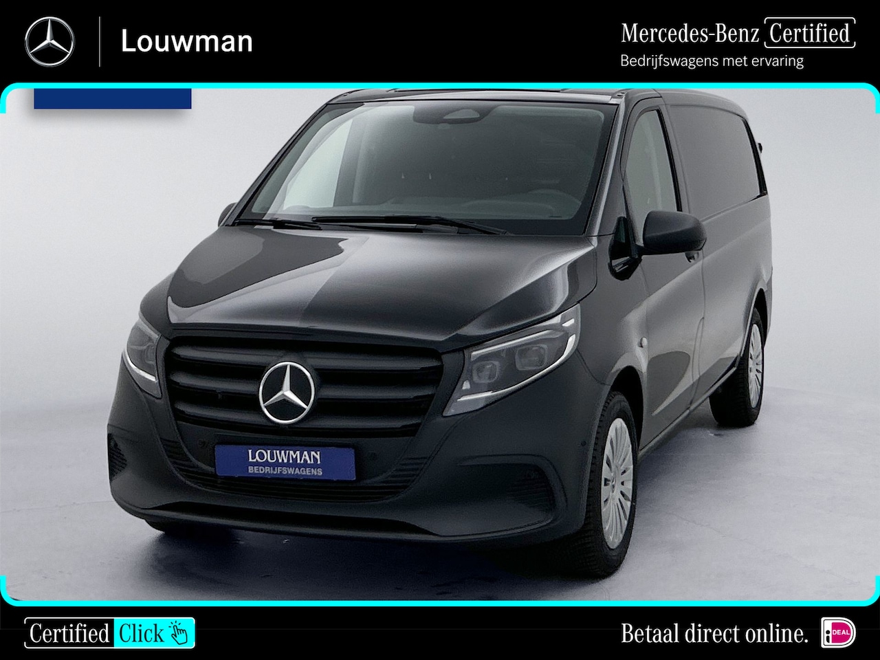 Mercedes-Benz Vito - 116 CDI L2 Pro Multibeam Led Parkeerpakket Trekhaak 2.5t Laadruimte betimmering Cruise con - AutoWereld.nl
