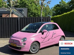 Fiat 500 - 1.2 Lounge ROZE automaat PANO