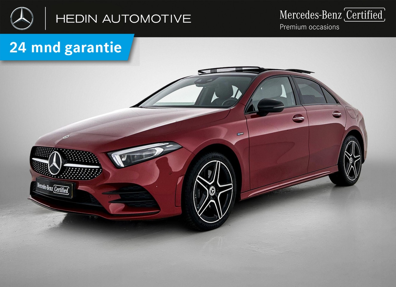 Mercedes-Benz A-klasse - A 250e Limousine Business Solution AMG Limited | Designo | Premium Plus Pakket | Nightpakk - AutoWereld.nl