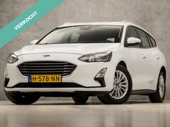 Ford Focus Wagon - 1.0 EcoBoost Titanium Business Automaat (APPLE CARPLAY, GROOT NAVI, STUUR/STOELVERWARMING,