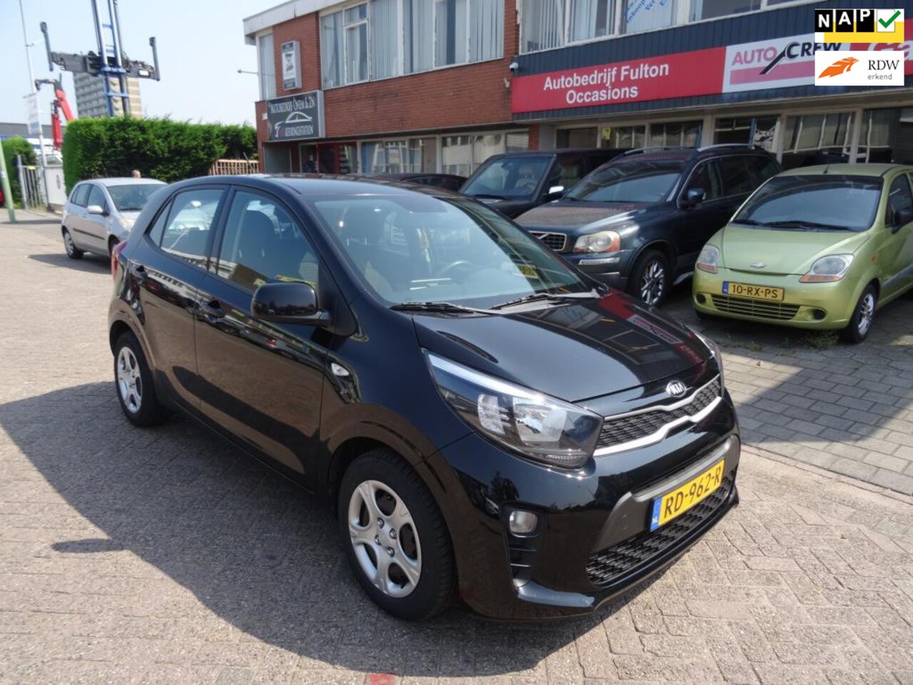 Kia Picanto - 1.0 CVVT EconomyPlusLine/5drs/Airco/dealeronderhouden - AutoWereld.nl