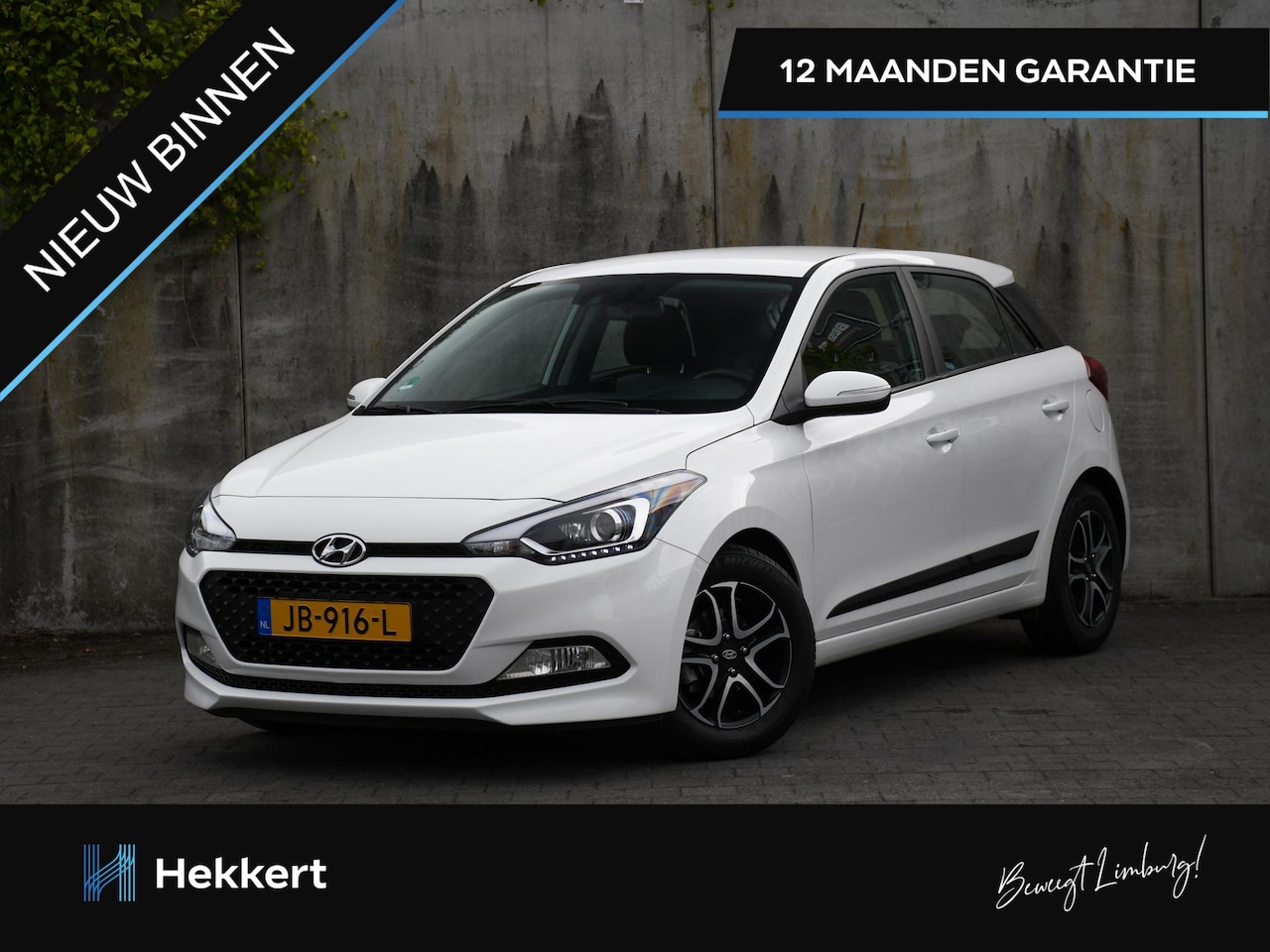 Hyundai i20 - Comfort i-Motion 1.2 84pk NAVI | CAMERA | DAB | 15''LM | CLIMA | USB | LANE DEPARTURE WARN - AutoWereld.nl