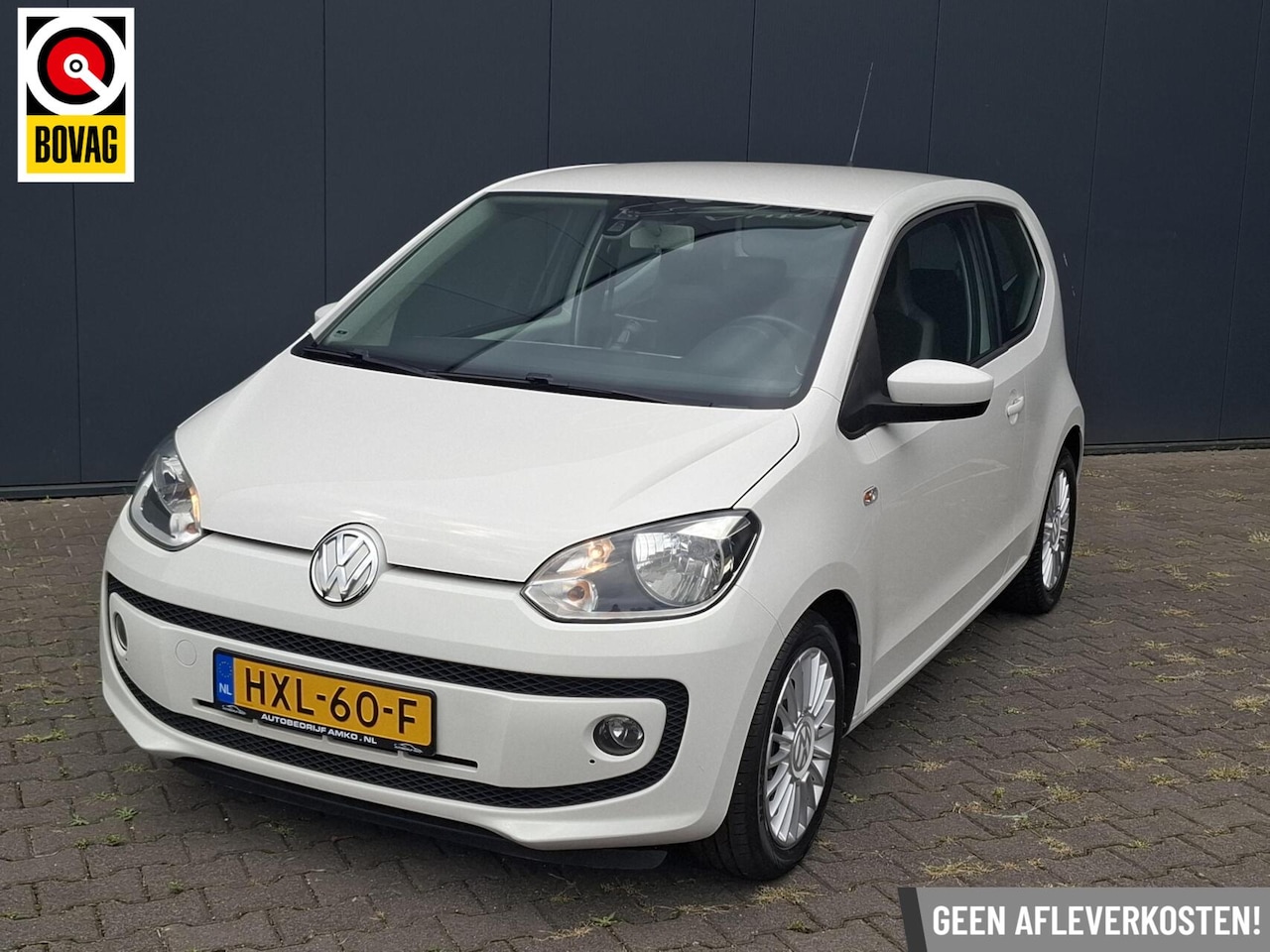 Volkswagen Up! - 1.0 high up! AIRCO / CRUISE C. / PARK. SENSOR / STOELV. - AutoWereld.nl