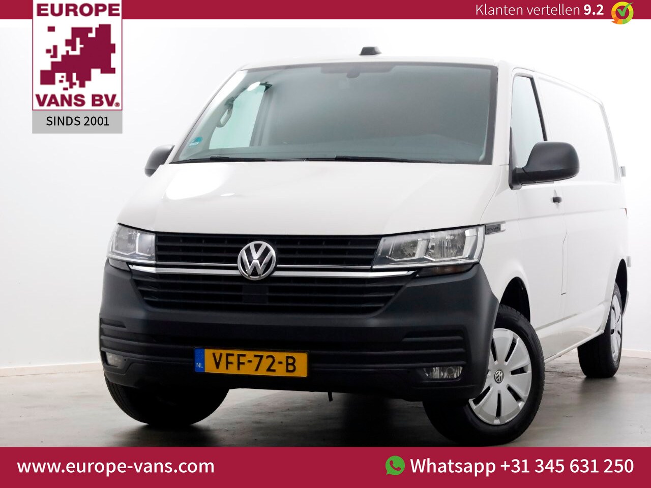 Volkswagen Transporter - 2.0 TDI 150pk Lang DSG-Automaat Comfortline Airco/Navi 02-2020 - AutoWereld.nl