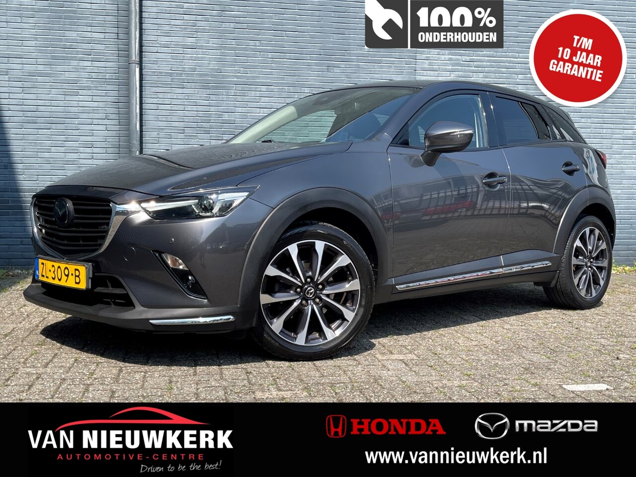 Mazda CX-3 - 2.0 SKYACTIV-G 120pk GT-M | BOSE Audio | Adaptieve Cruise | Blindspot | Headup Display | L - AutoWereld.nl