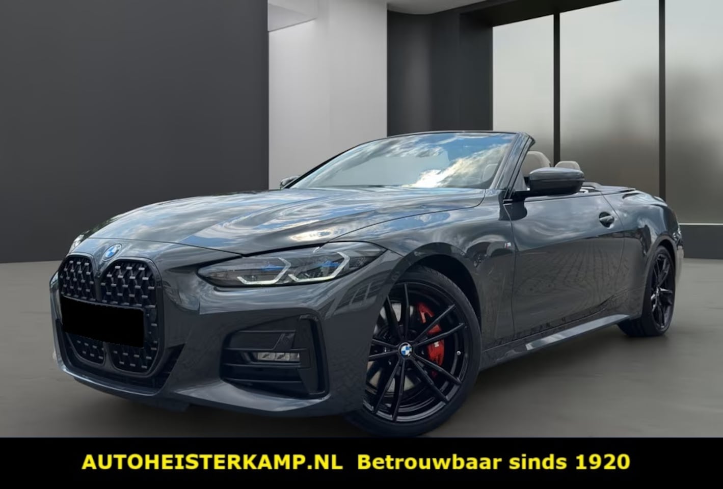 BMW 4-serie Cabrio - 430i M-Sport 19 Inch LED Navi Camera Keyless Stuur en Stoel verwarming - AutoWereld.nl