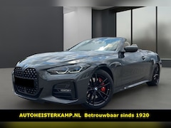 BMW 4-serie Cabrio - 430i M-Sport 19 Inch LED Navi Camera Keyless Stuur en Stoel verwarming