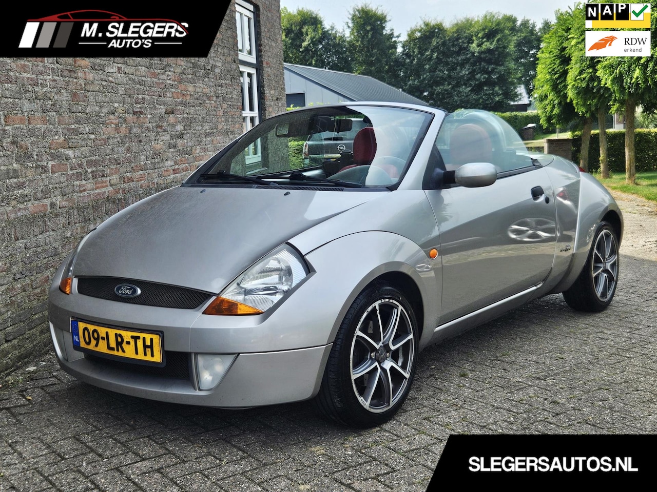 Ford Streetka - 1.6 First Edition*Airco*Leder*Nieuwe APK - AutoWereld.nl