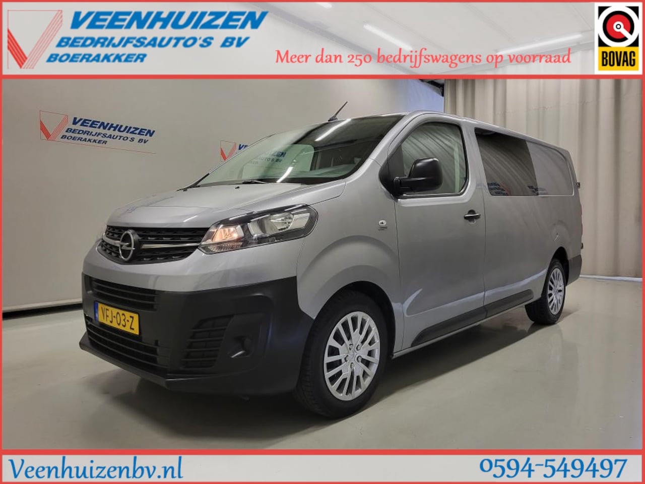 Opel Vivaro - 2.0CDTI L3/H1 Dubbele Cabine Automaat Euro 6! - AutoWereld.nl