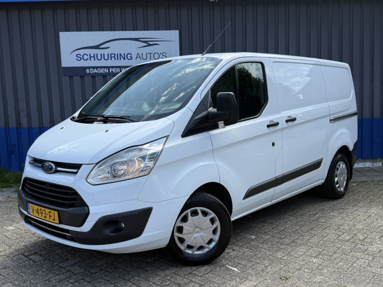 Ford Transit Custom - 270 2.0 TDCI L1H1 Dubbele zijdeur/inrichting - AutoWereld.nl