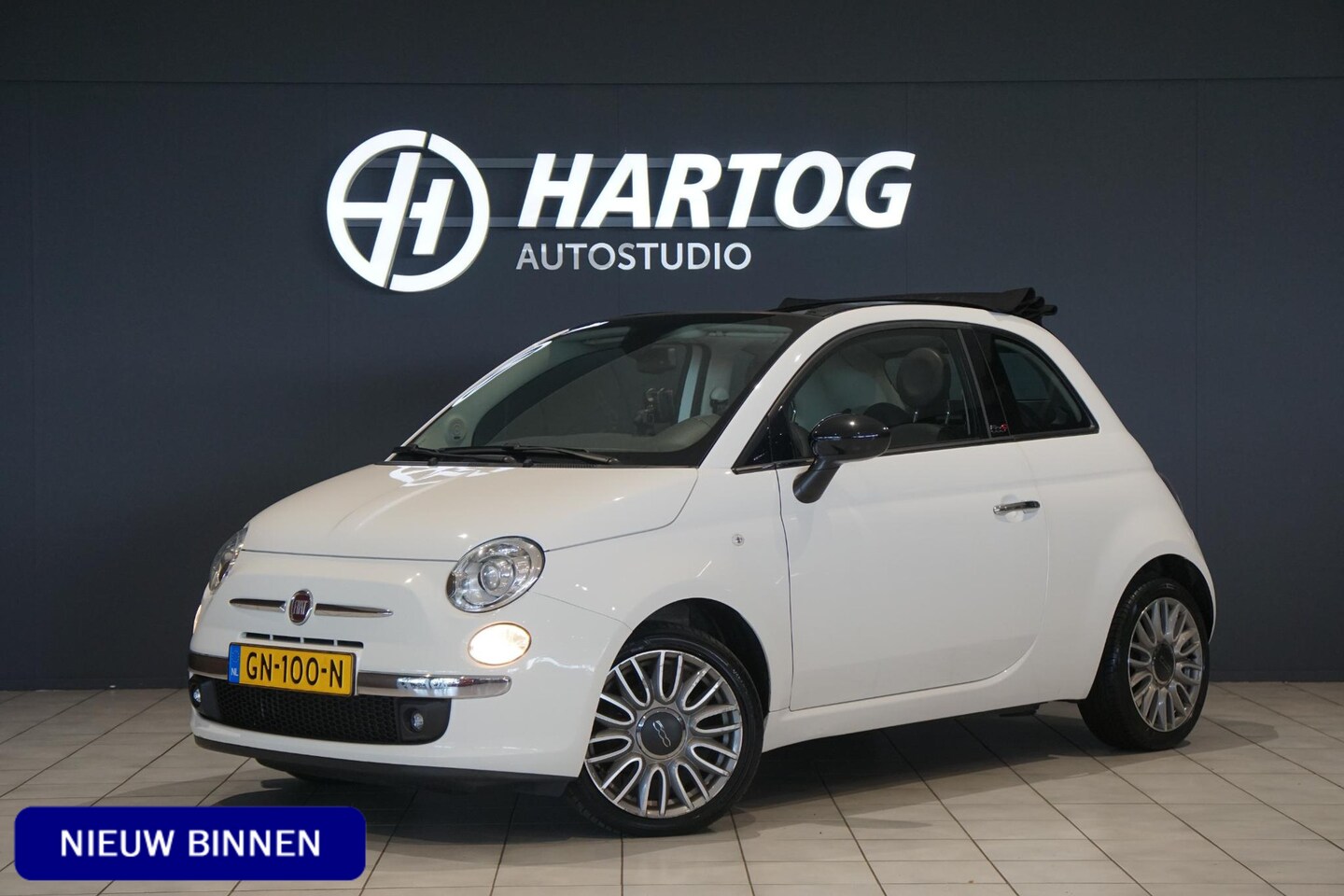 Fiat 500 C - 0.9 TwinAir Turbo Cult + XENON / PARKEER SENSOREN - AutoWereld.nl