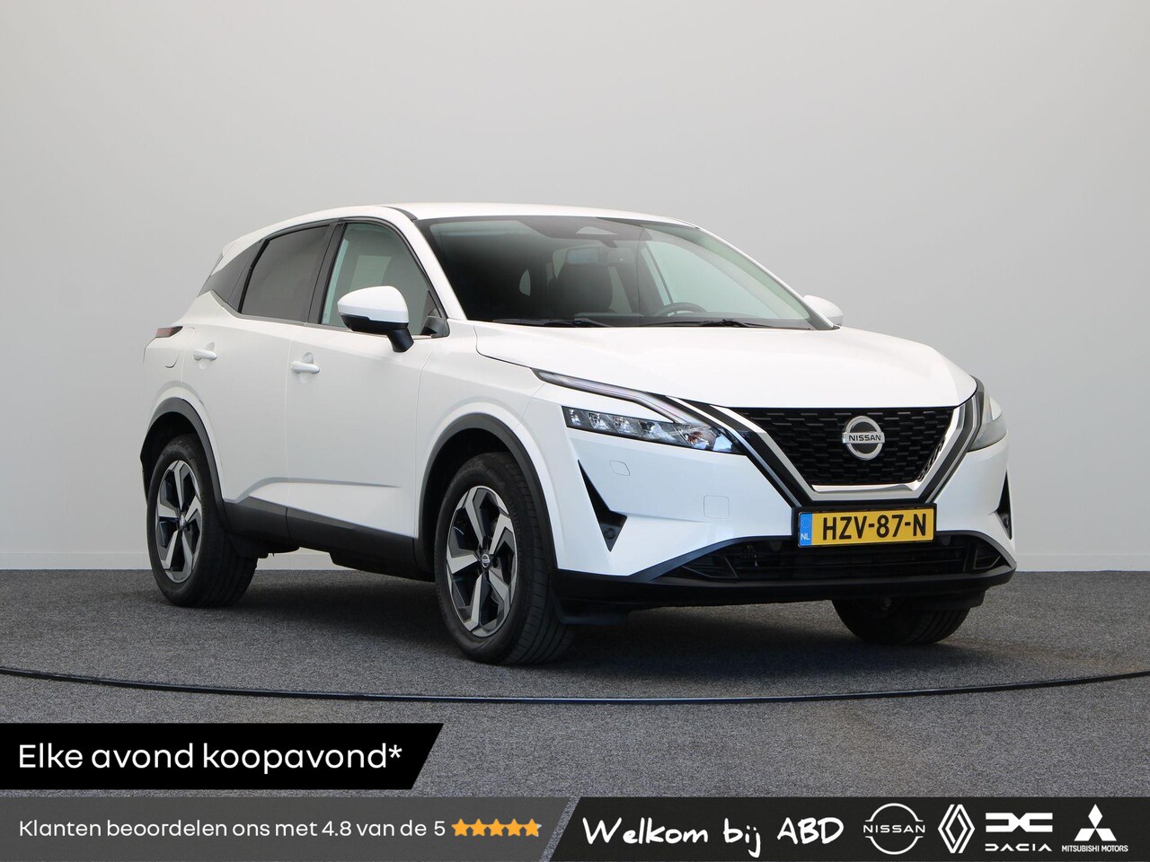 Nissan Qashqai - 1.3 MHEV Xtronic N-Connecta | Navigatie | Cruise Control Adaptief | Stoel,Stuur en voorrru - AutoWereld.nl