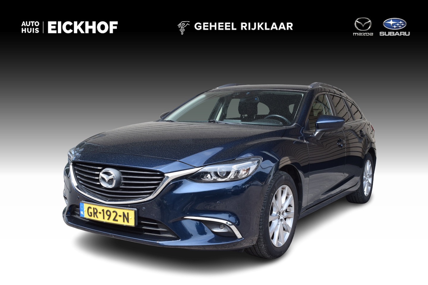 Mazda 6 Sportbreak - 2.0 SkyActiv-G 165 Skylease GT - Trekhaak - AutoWereld.nl
