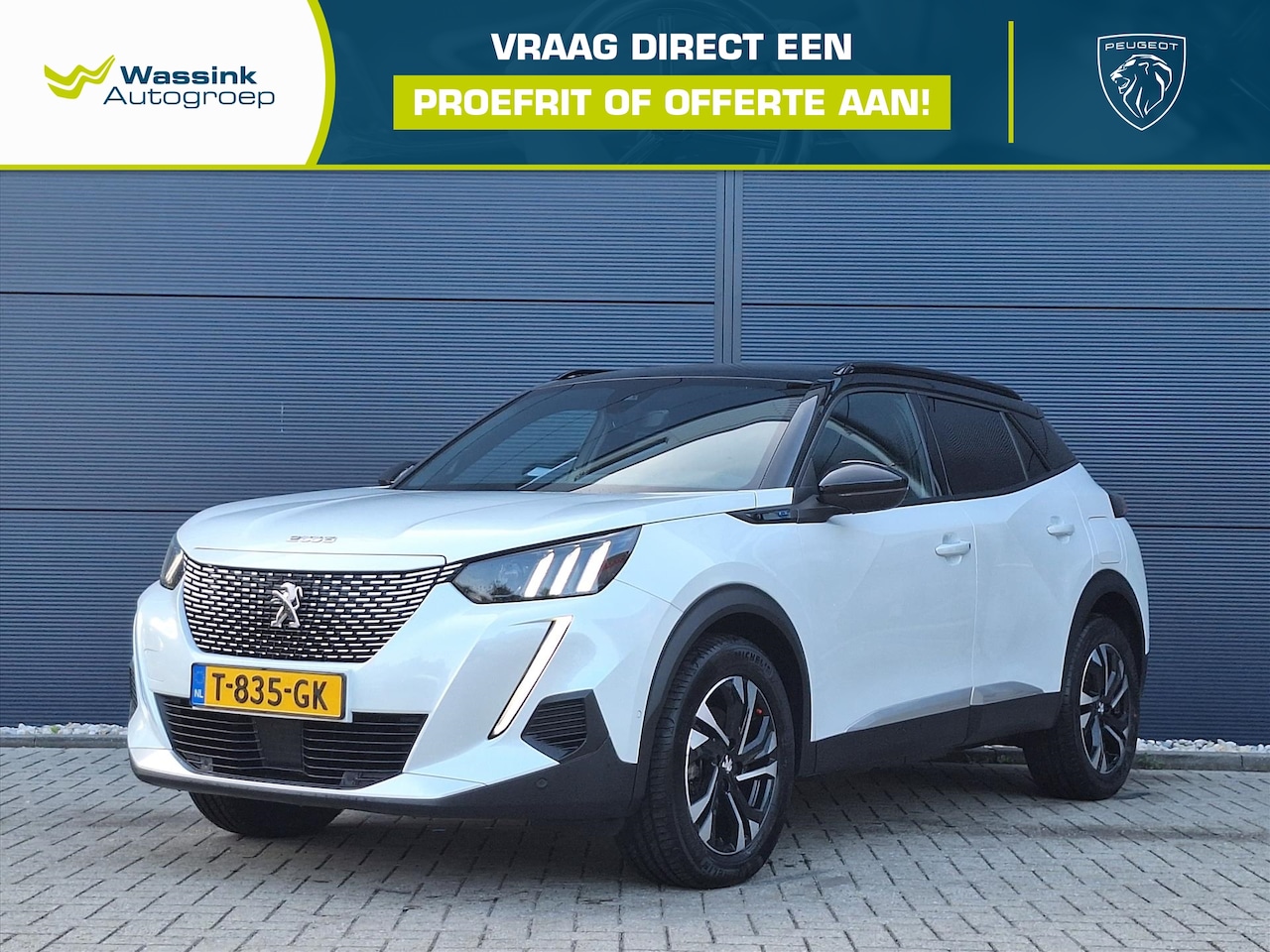 Peugeot e-2008 - EV 50kWh 136pk GT | 3 Fase | Camera | Parkeersensoren | Navigatie | Cruise Control | 3D Co - AutoWereld.nl