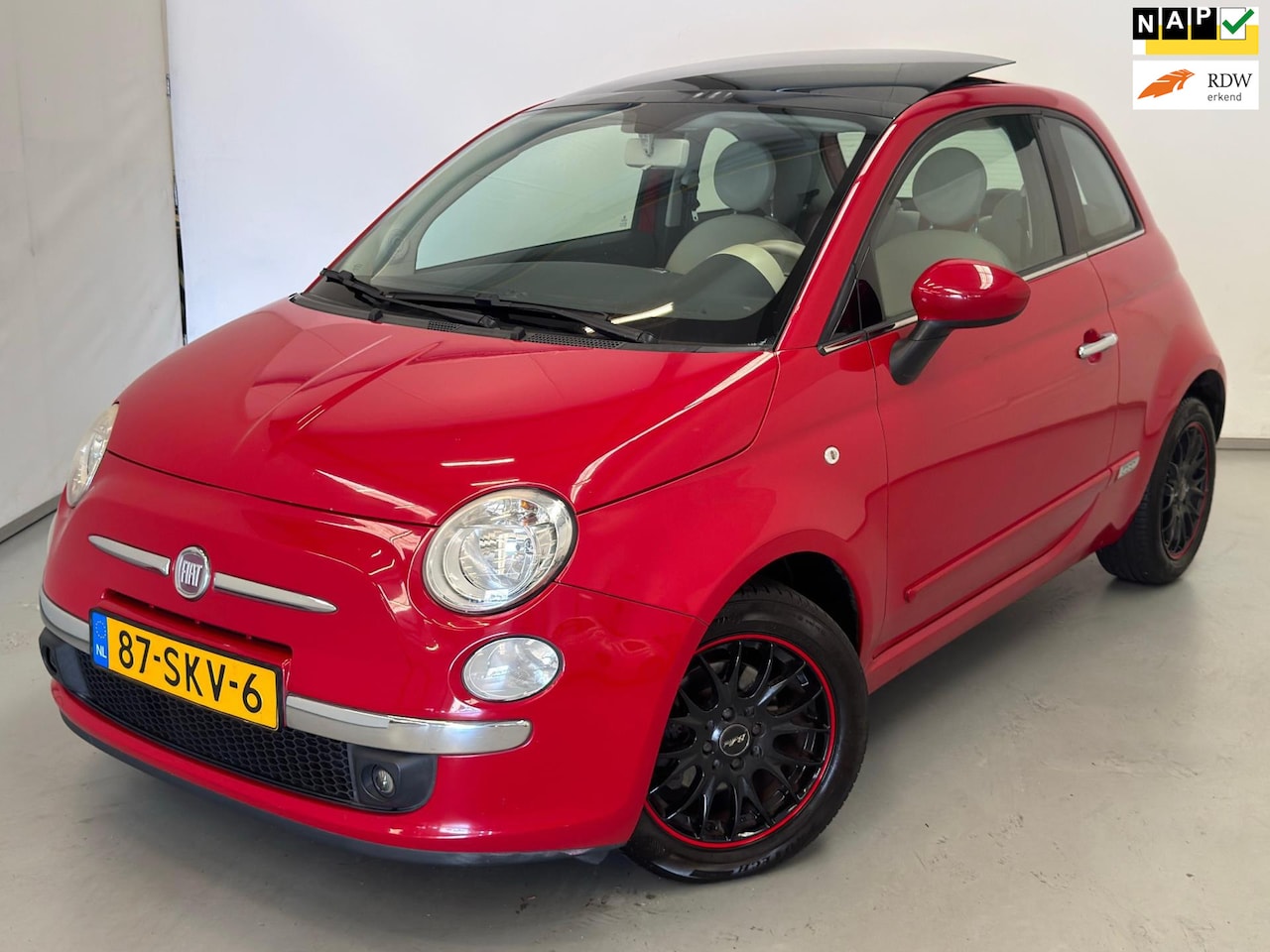 Fiat 500 - 0.9 TwinAir Lounge / Panoramadak / Airco - AutoWereld.nl