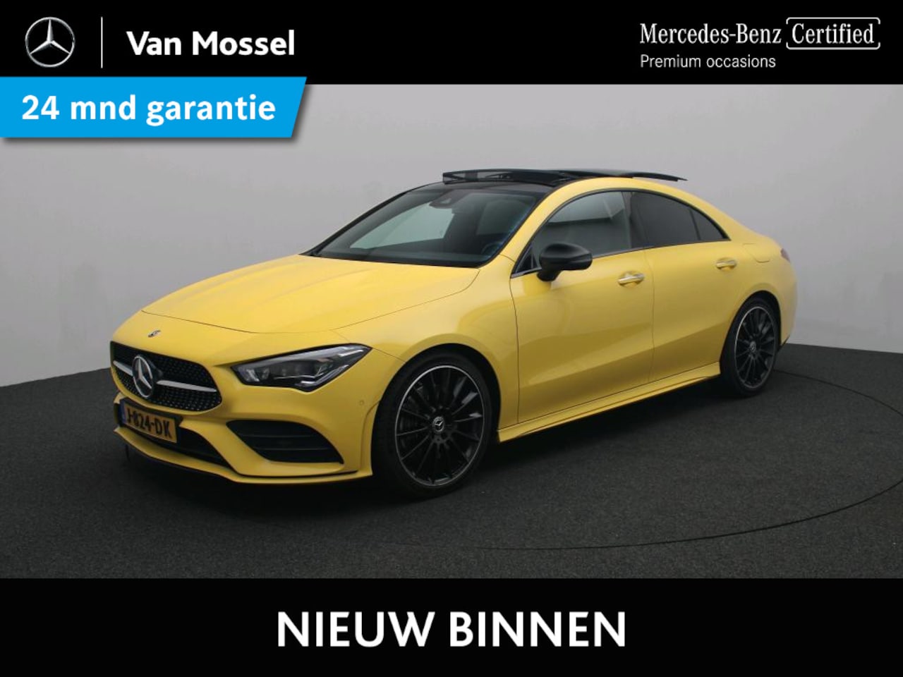 Mercedes-Benz CLA-Klasse - 250 Premium Plus Panoramadak / Memory Seats / Parkeercamera / Trekhaak / 19'' Multispaak - AutoWereld.nl