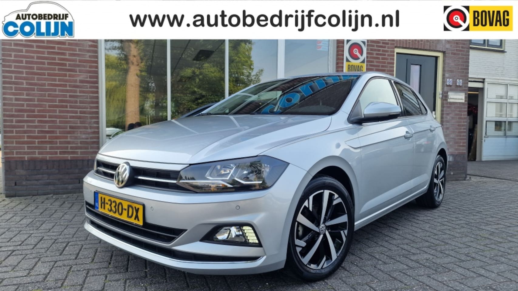 Volkswagen Polo - 1.0 TSI Highline 1.0 TSI Highline, Climate control, Sportonderstel, NL Auto! - AutoWereld.nl