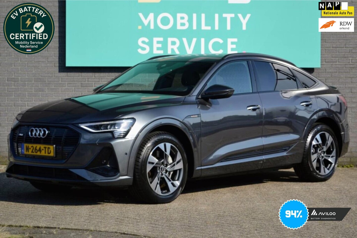 Audi e-tron Sportback - 55 quattro S edition 95 kWh S-Line Virtual Cockpit AUT Clima - AutoWereld.nl