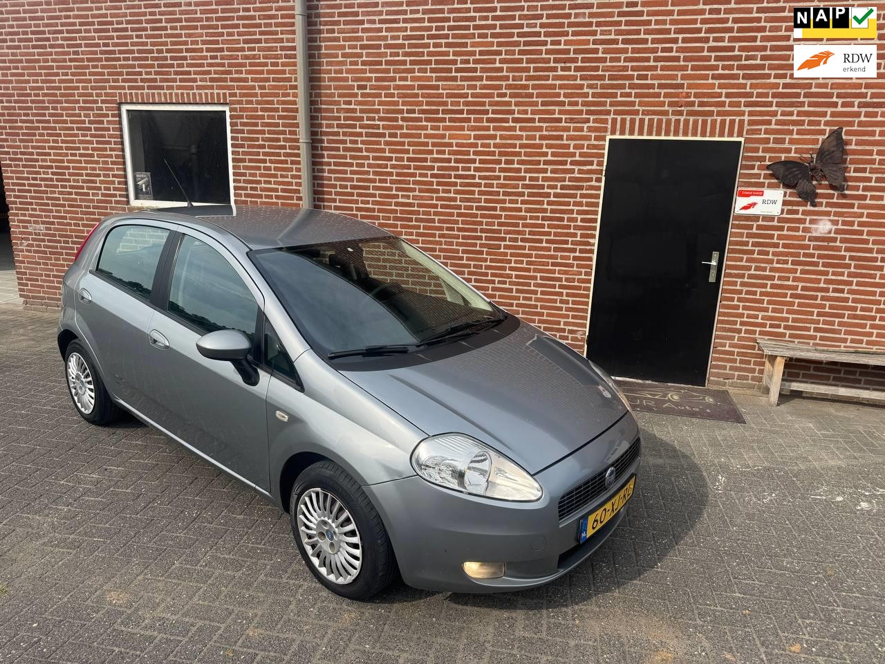 Fiat Grande Punto - 1.4 Dynamic Airco, - AutoWereld.nl