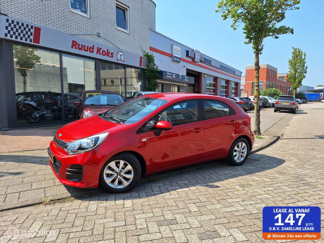 Kia Rio - 1.2 CVVT DYNAMICLINE / Airco / Navigatie / - AutoWereld.nl