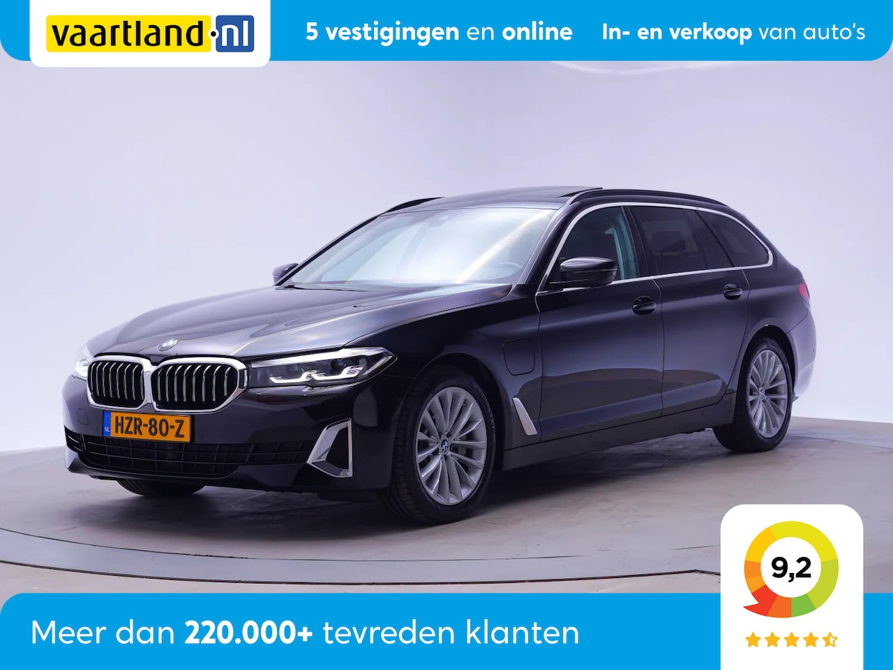 BMW 5-serie Touring - 530e High Executive Luxury [ Panorama Leder Camera Live-cockpit prof. ] - AutoWereld.nl