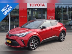 Toyota C-HR - 1.8 HYBRID STYLE JBL-AUDIO LEDER STOELVERW. BLIND-SPOT NAVI AD-CRUISE 18'' LM-VELGEN NL-AU
