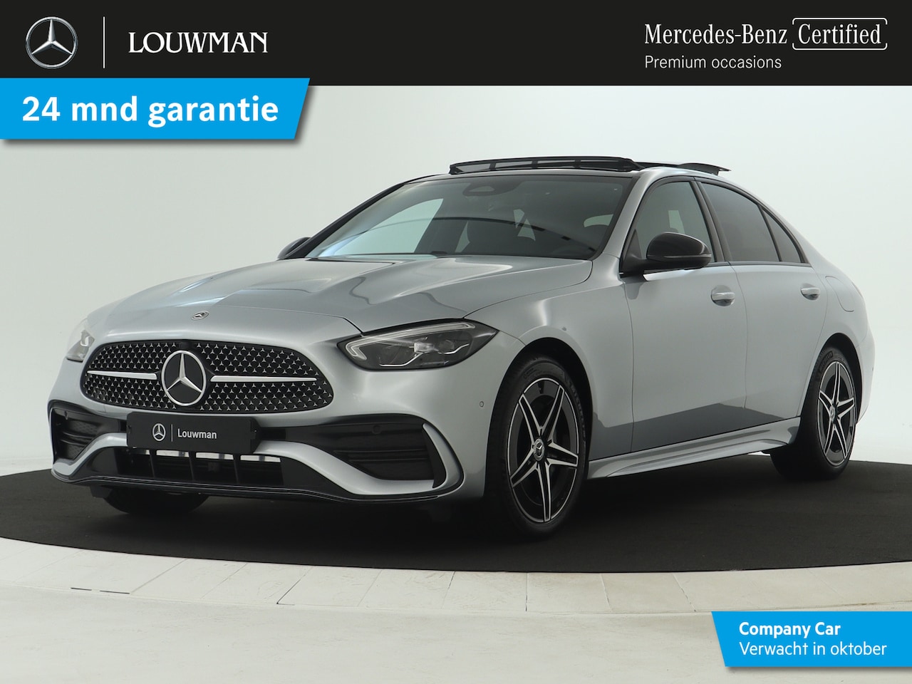 Mercedes-Benz C-klasse - 300 e Star Edition | Trekhaak | Nightpakket |  Antidiefstalpakket GUARD 360° Plus | Memory - AutoWereld.nl