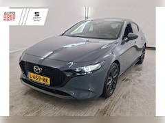 Mazda 3 - 3 2.0 e-SkyActiv-X M Hybrid 186 Luxury Leer Adatptive-Cruise Navigatie