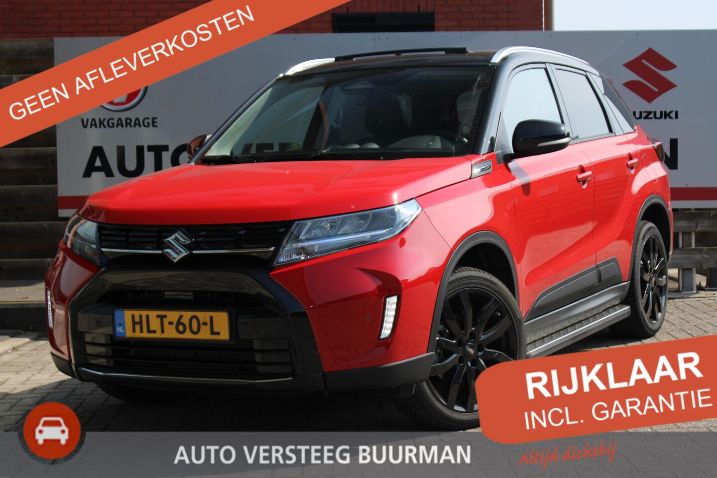Suzuki Vitara - 1.5 Hybrid Style 115PK Automaat Panoramadak, Navigatie, Parkeersensoren V en A, Stoelverwa - AutoWereld.nl