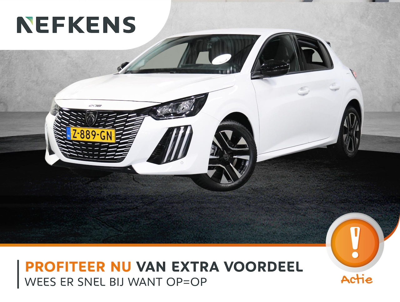 Peugeot 208 - Hybrid 100PK e-DCS6 Allure | AppleCarplay/Android Auto | Armsteun | Parkeersensoren | Navi - AutoWereld.nl