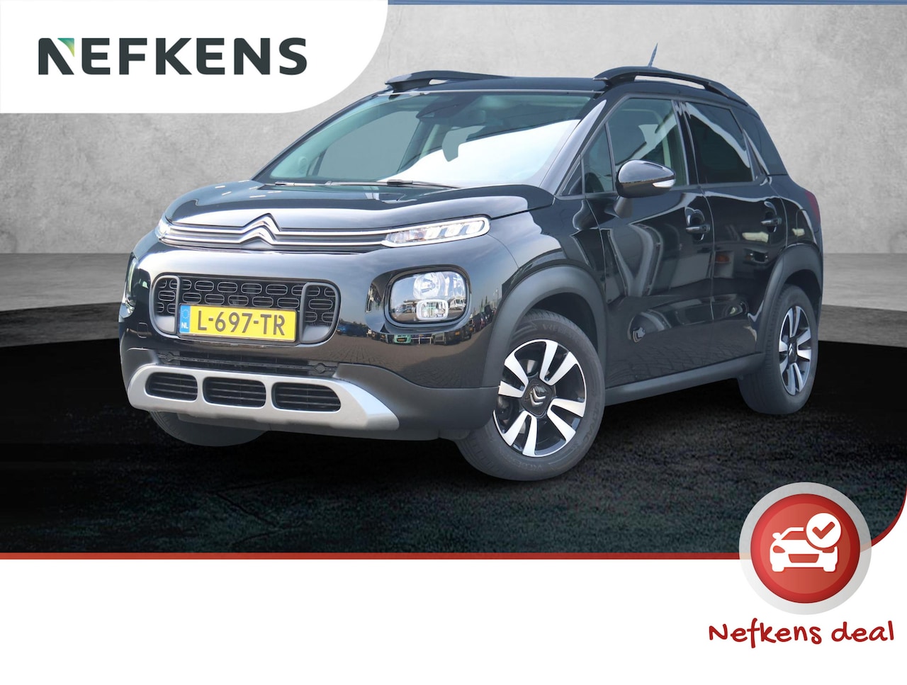Citroën C3 Aircross - 1.2 PureTech Shine 1ste eigenaar | Camera | Keyless | Dodehoekdetectie | 17"LMV | Climate - AutoWereld.nl