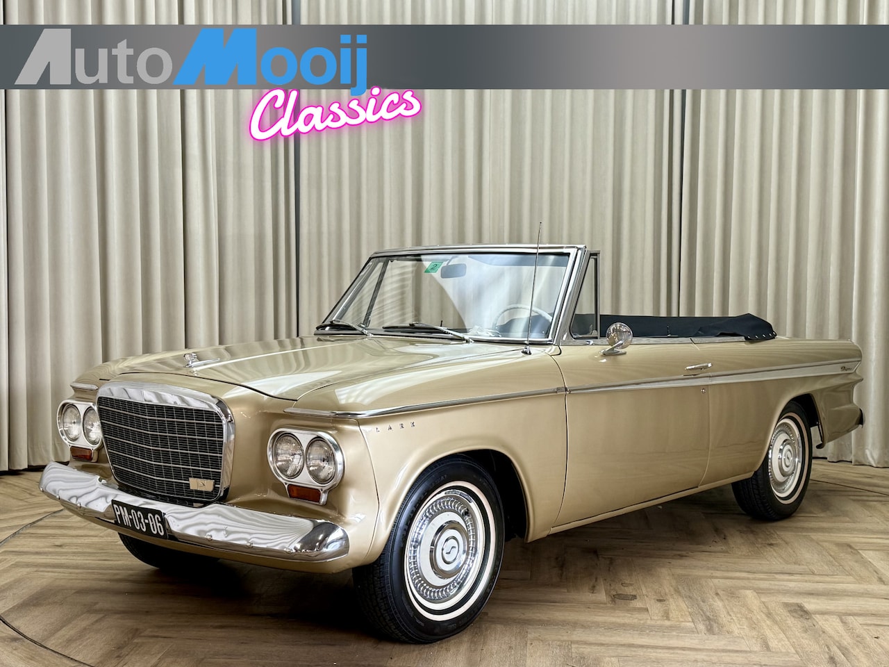 Studebaker Lark - DAYTONA 2.8 6L *Taxatie á €27.500,-* Concoursstaat, Facelift 1963, Leder - AutoWereld.nl