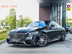 Mercedes-Benz S-klasse Coupé - 63AMG 612pk 4MATIC+ Premium Plus |1e lak|Magic Sky|Burmester|360 camera|HUD|memory|nightvi